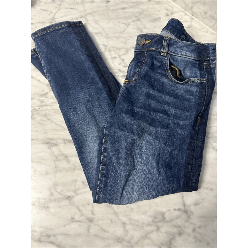 Miss Me Girls Ankle Skinny Jeans Size 12 Blue Stretch Denim‎